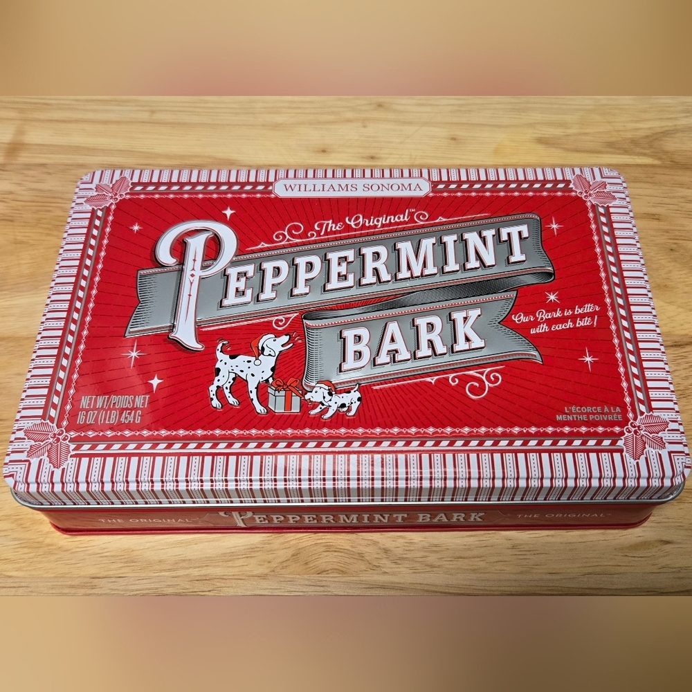 Williams Sonoma The Original Peppermint Bark 1 Lb New And Sealed
